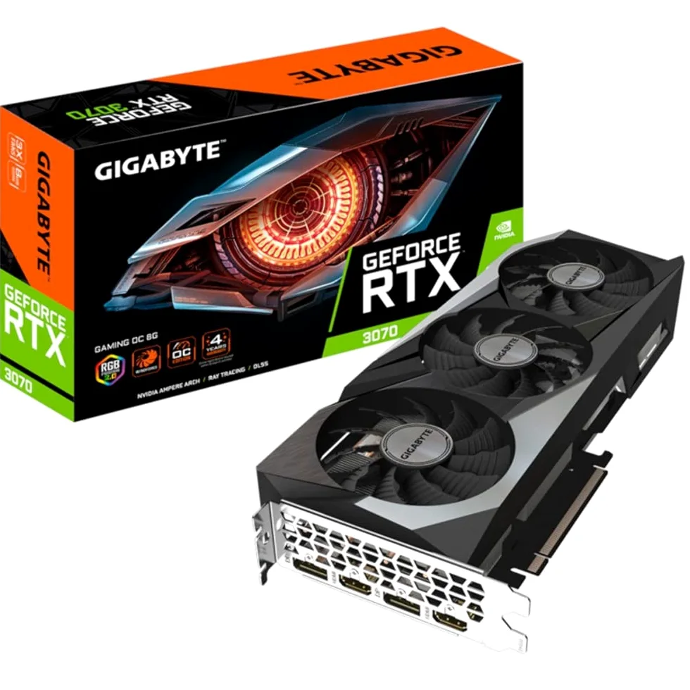 Gigabyte Karta graficzna GeForce RTX 3070 GAMING OC 8 GB