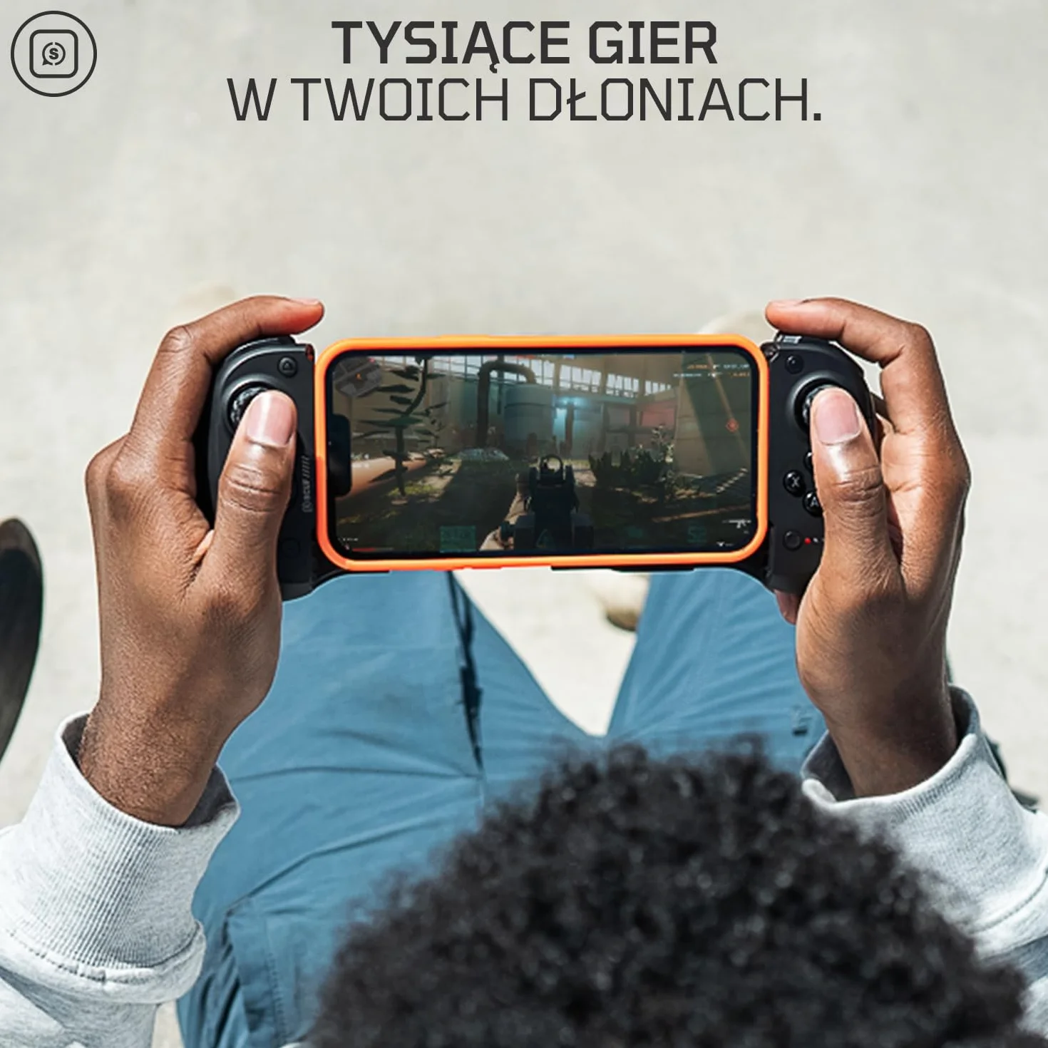 SCUF NOMAD Bezprzewodowy iPhone Kontroler do Gier Mobilnych – Tylne Łopatki – Drążki z Efektem Antydryfowym – Bluetooth 5.0 Łączność – PS Remote, Xbox Game Pass, Apple Arcade, Steam Link – Biały