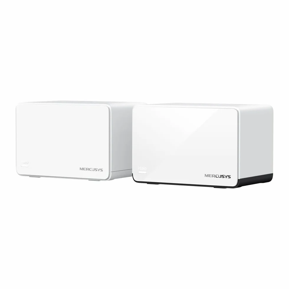 Mercusys TP-Link Halo H85X Mesh Wi-Fi 6 AX3000 Mbps Dual-Band, 2,5 G, port WAN/LAN, 2 porty Gigabit WAN/LAN, pokryte do 460 m2, MU-MIMO, WPA3, sterowanie aplikacją, 2 sztuki