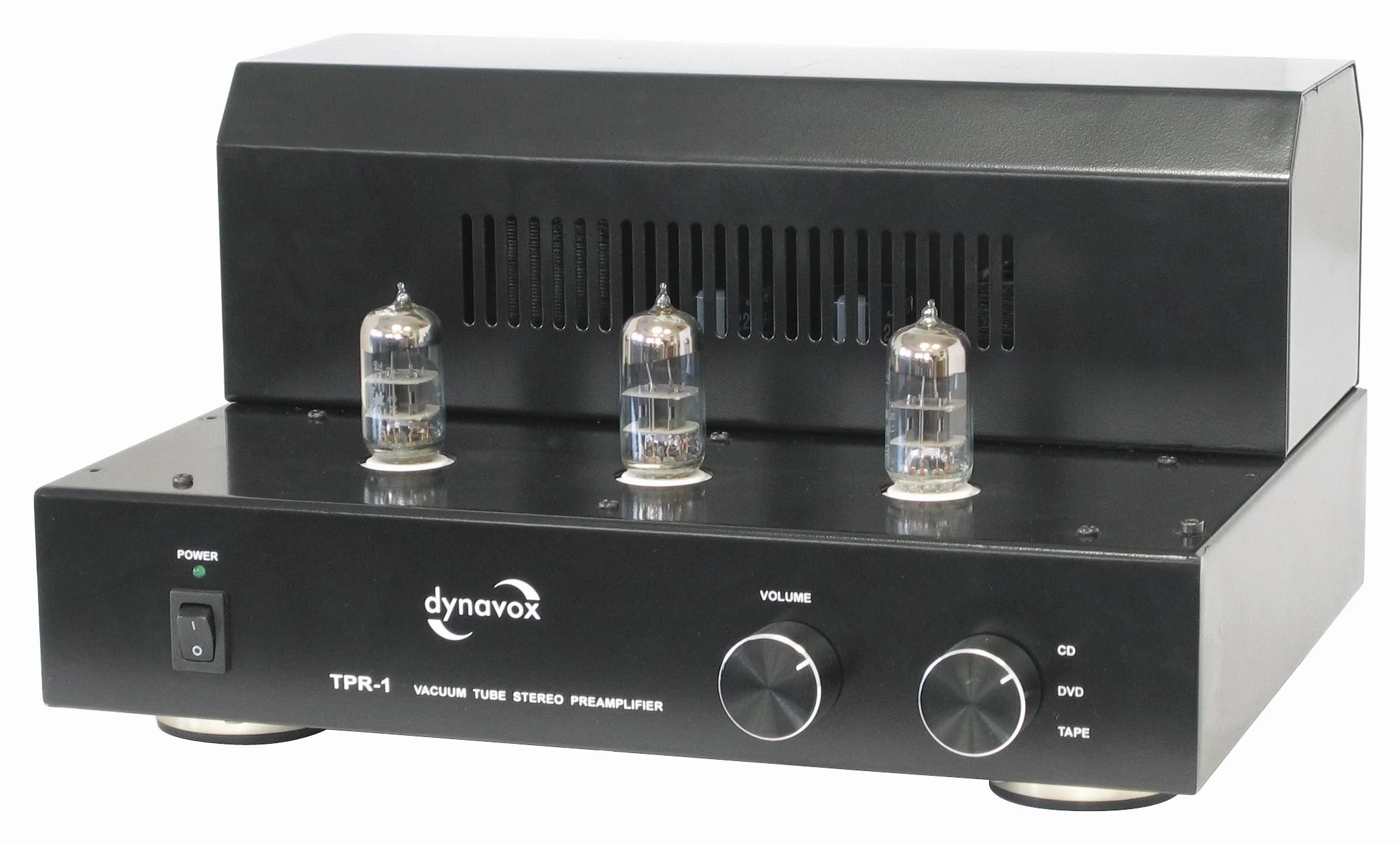 Dynavox TPR-1 przedwzmacniacz rurowy czarny