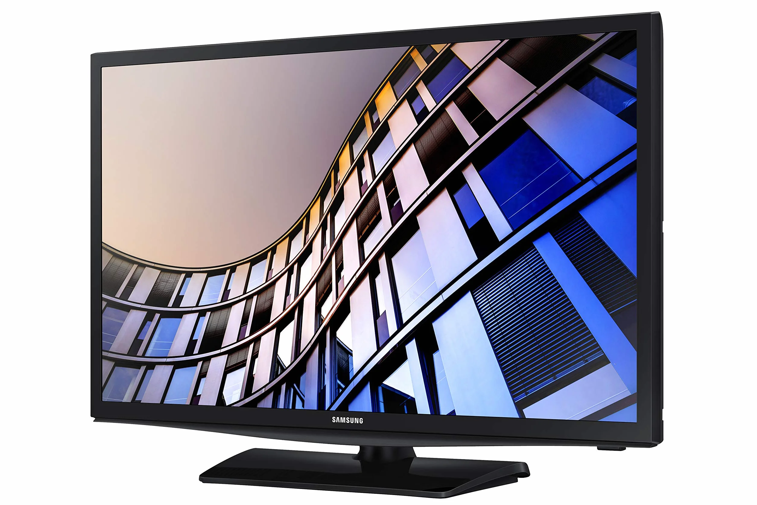 SAMSUNG Telewizor HD UE24N4305AEXXC Smart TV 61.0 cm, HDR, Ultra Clean View, PurColor, Micro Dimming Pro i czarny