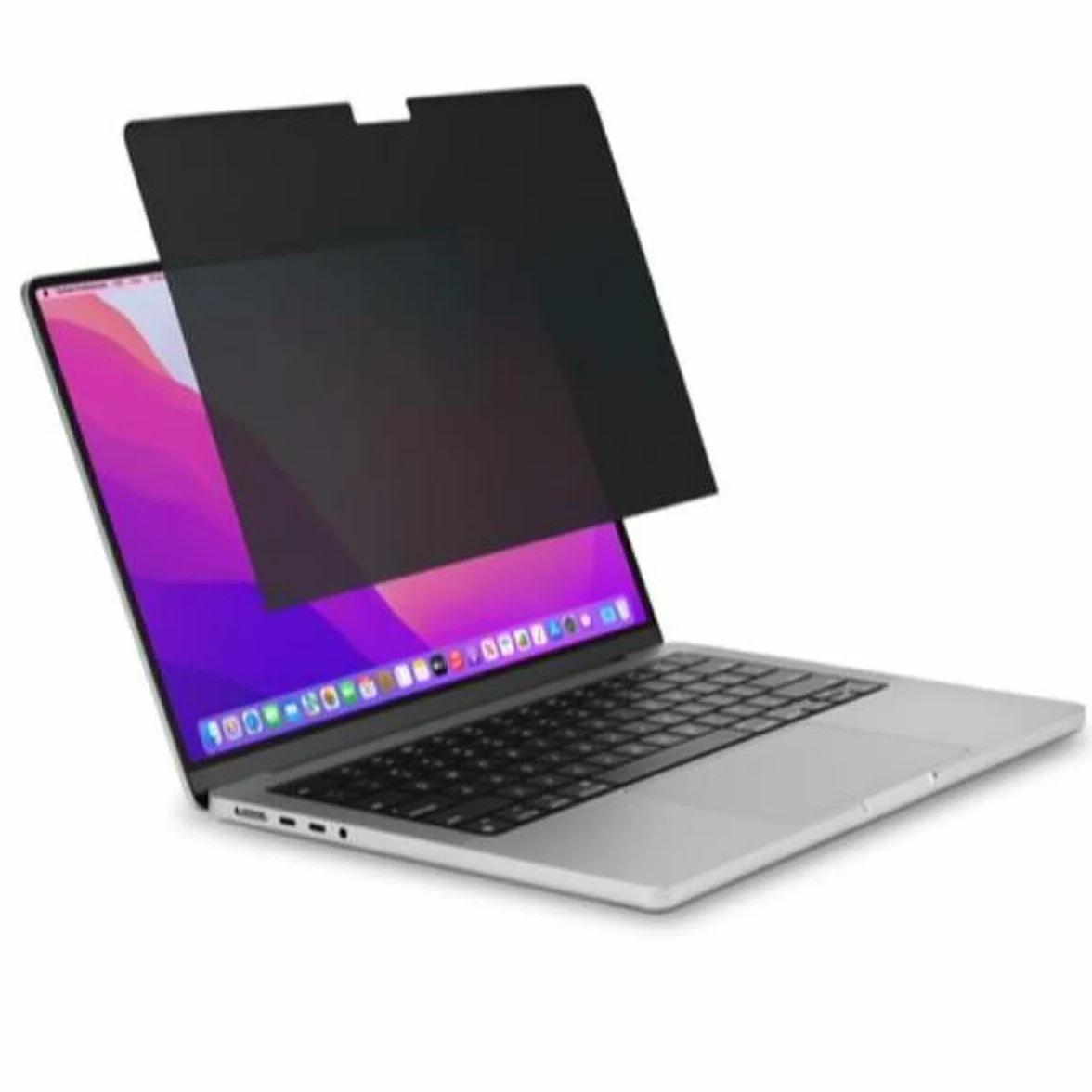 Kensington, Magnetyczny filtr prywatyzujący MagPro Elite do MacBooka Pro 16 cali (2021), przeciwodblaskowy, redukcja niebieskiego światła, łatwy montaż, kolor czarny (K58371WW)