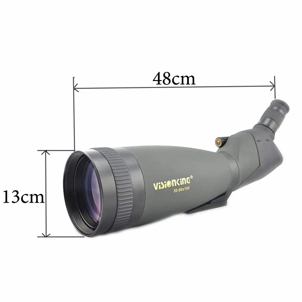30-90x100 Luneta Obserwacyjna Spotting Scope Monokularowy Teleskop do Wodoodpornego Bak4 ze Statywem Watch Bird