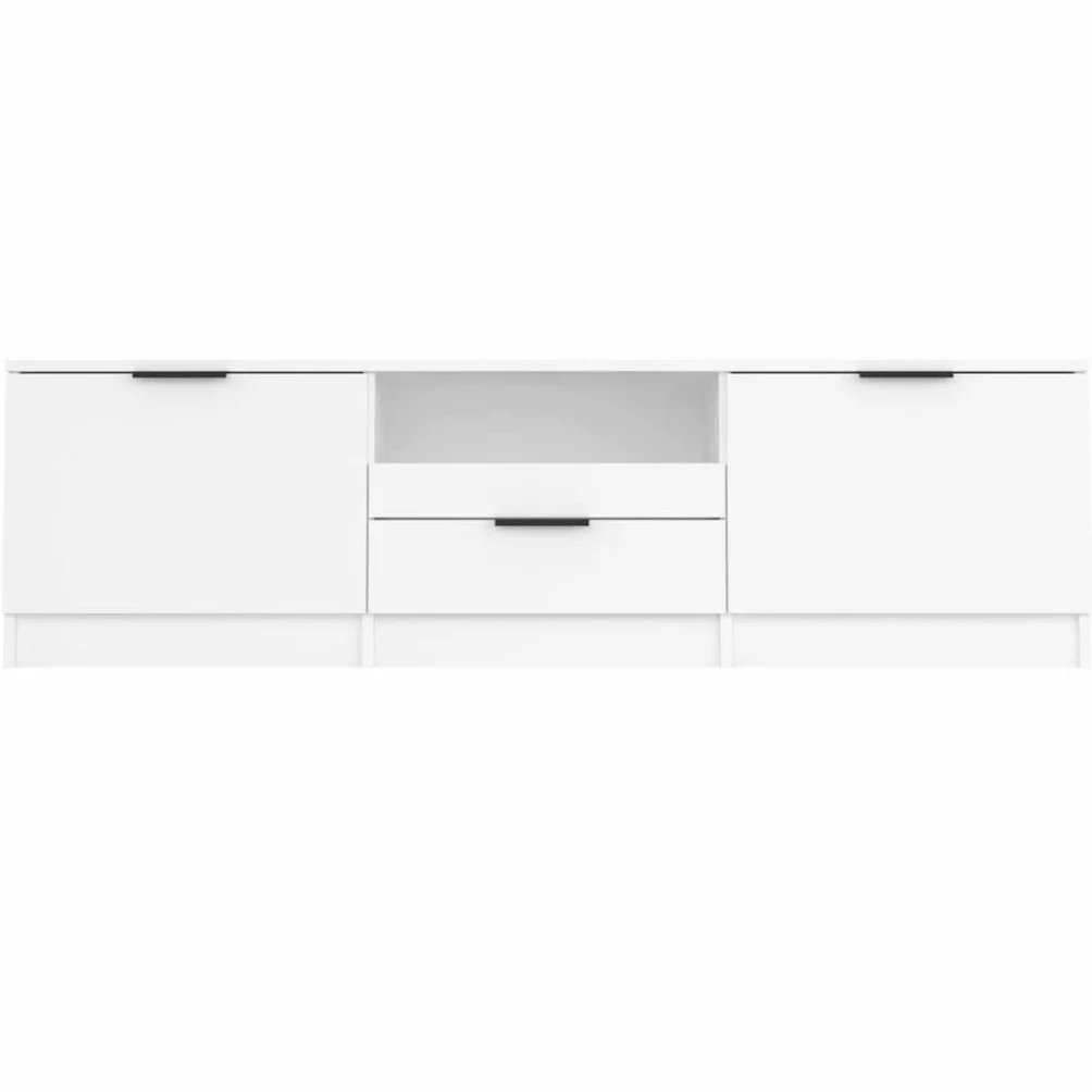vidaXL Szafka RTV Biała 140x35x40 cm Drewno inżynieryjne