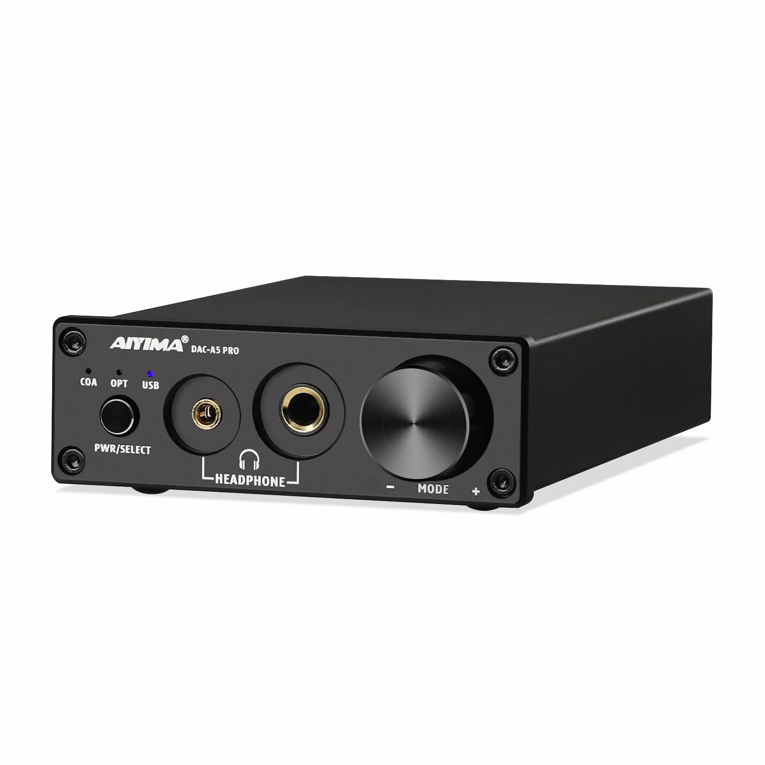 AIYIMA DAC A5 Pro Mini wzmacniacz słuchawkowy HIFI USB dekoder DAC Audio 24BIT 192KHz Mini dekoder stereo z DC12V