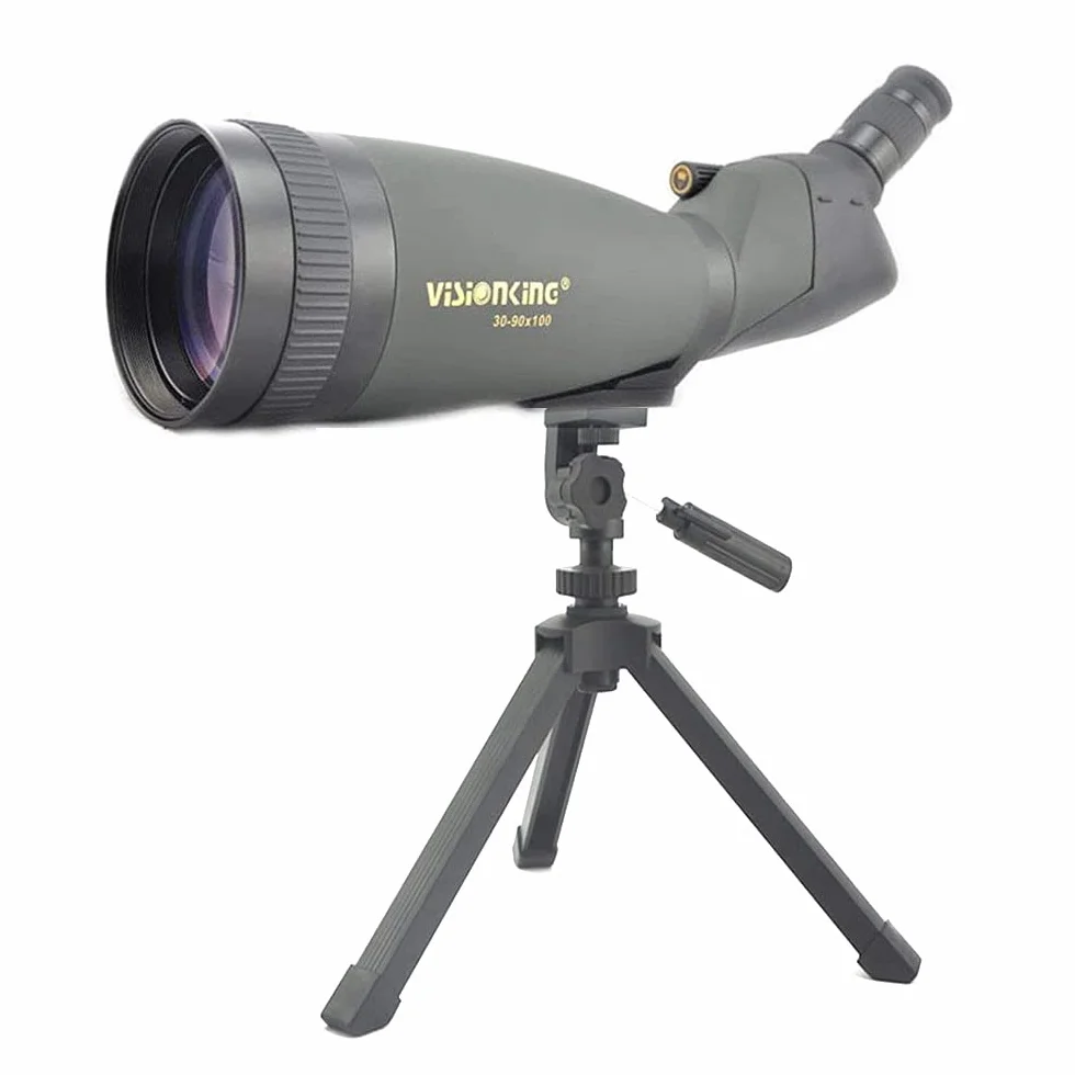 30-90x100 Luneta Obserwacyjna Spotting Scope Monokularowy Teleskop do Wodoodpornego Bak4 ze Statywem Watch Bird