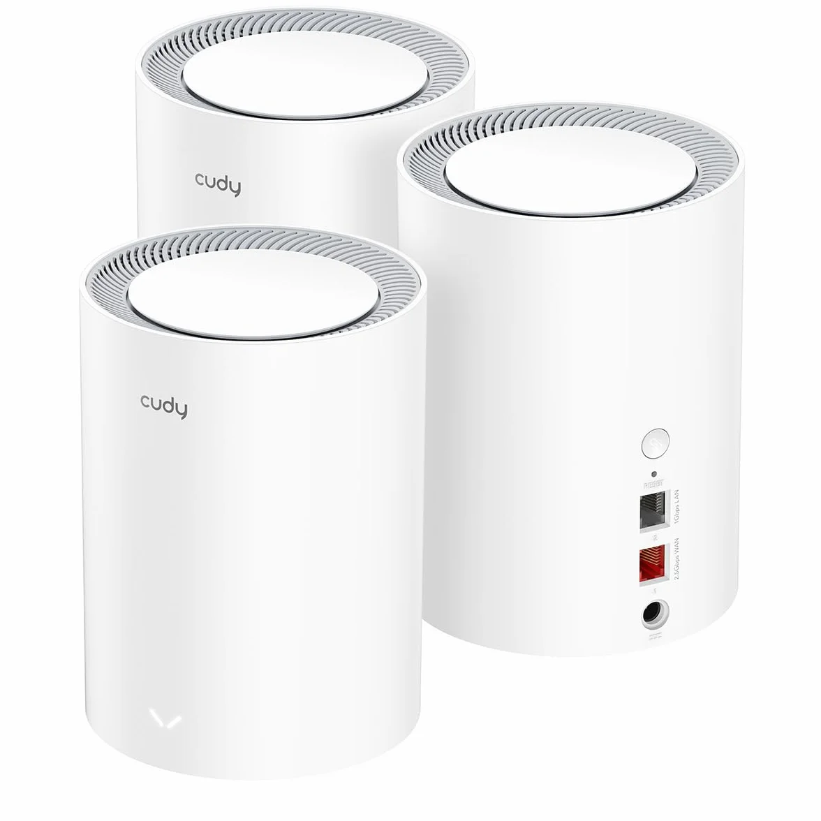 Cudy AX3000 2,5G System Siatki Wi-Fi 6, 2,5G WAN, Idealny Do Internetu 1Gig+, Wireguard, OpenVPN, Zerotier, CloudFlare, DDNS, M3000 3-Pakiet