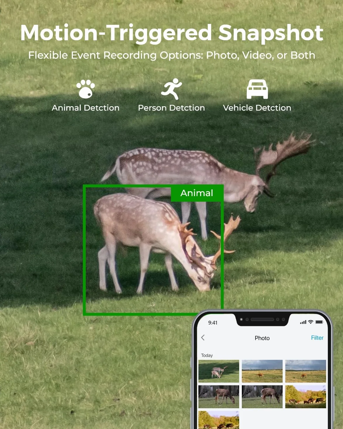 Reolink Komórkowa kamera bezpieczeństwa 4K 4G LTE zewnętrzna bezprzewodowa z kartą SIM, zasilanie bateryjne, bez kamery WiFi, 6-krotny zoom, automatyczne śledzenie, nieświecący podczerwień, IP66 do
