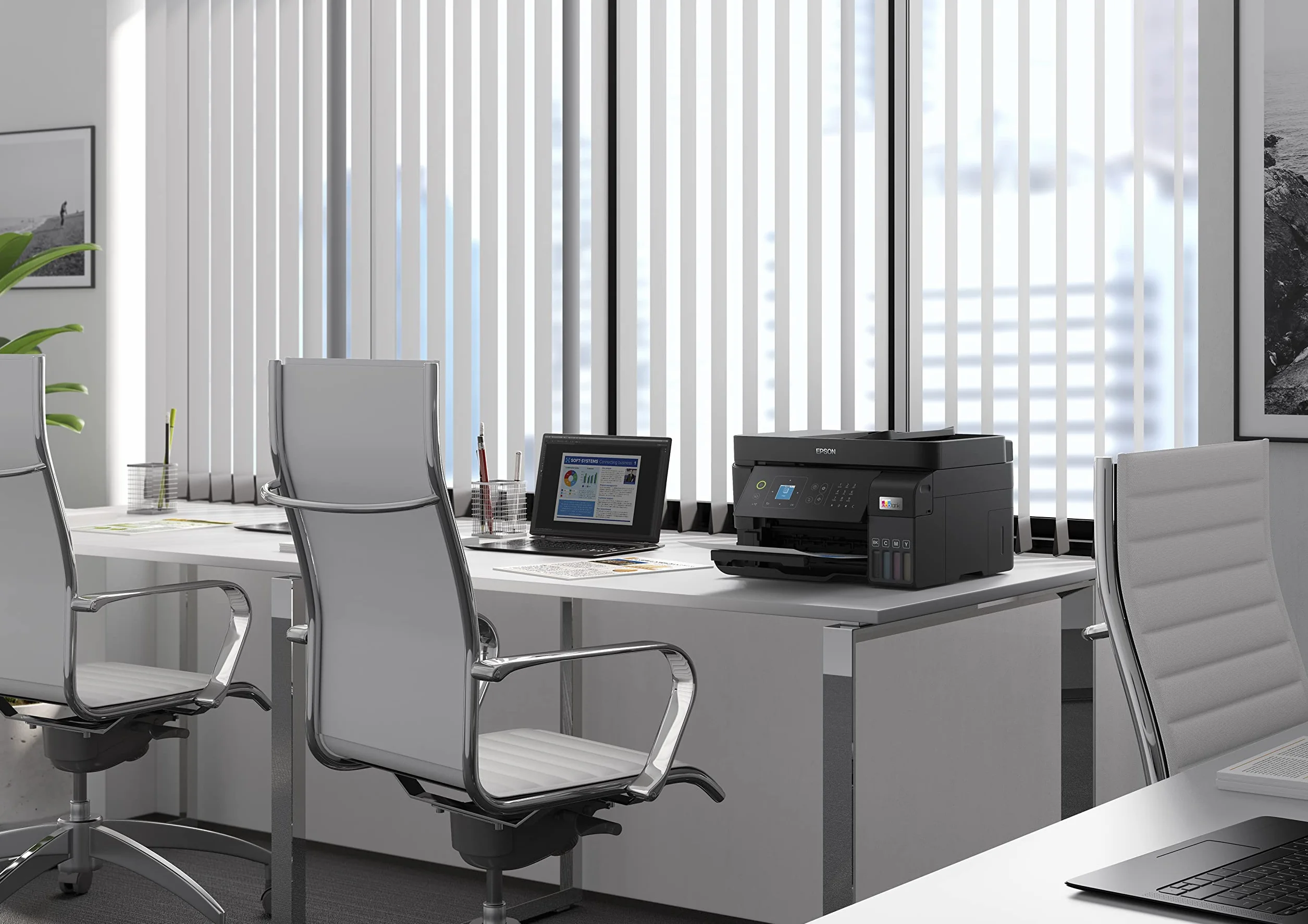 Epson EcoTank ET-4810 A4 wielofunkcyjna drukarka atramentowa Wi-Fi, z zapasem atramentów do 3 lat