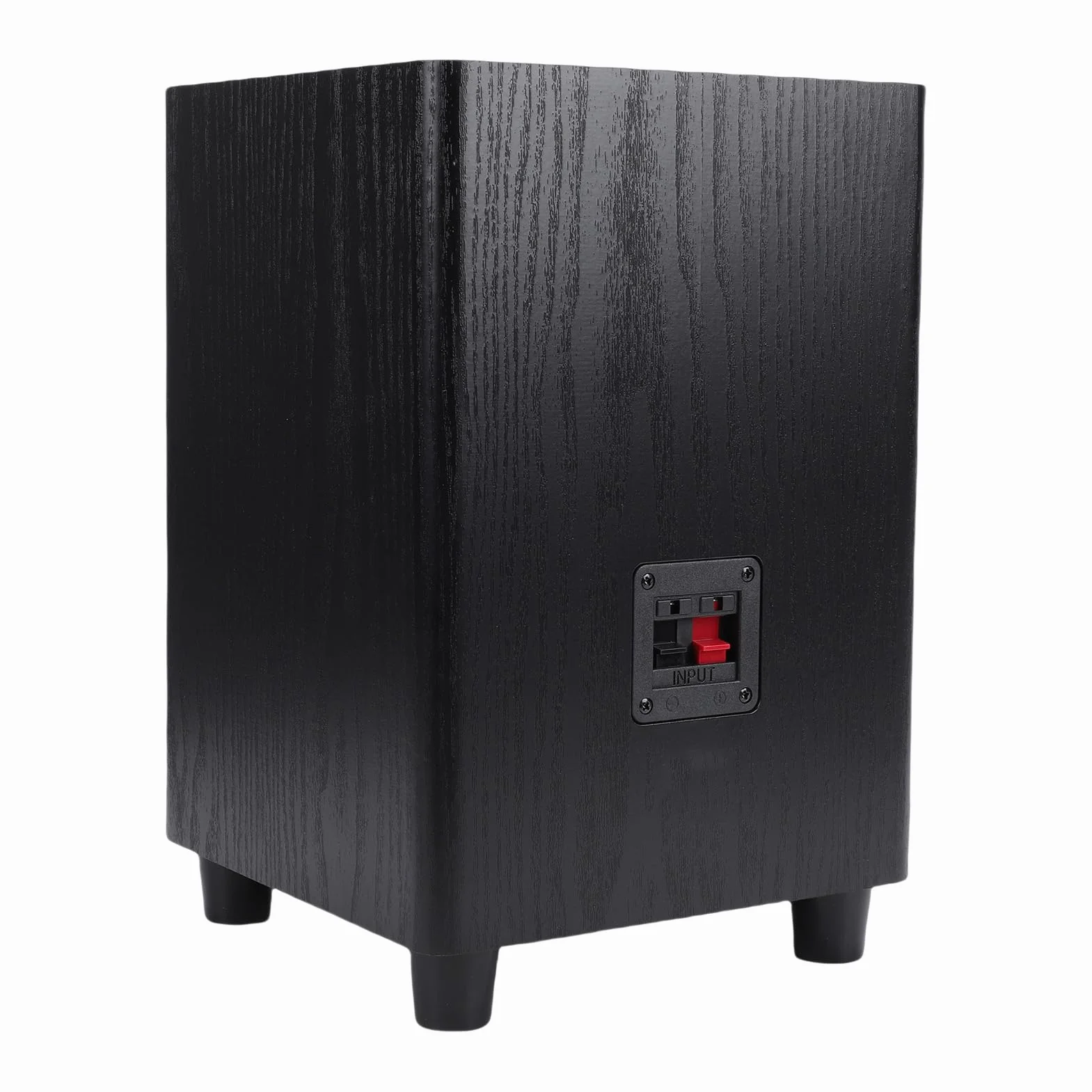 Annadue Subwoofer Domowy 100 W, 6,5 Cala Moc 100 W Mocny Bas Pasywny Subwoofer o Dużej Mocy do Kina Domowego Studio Audio, Plug and Play