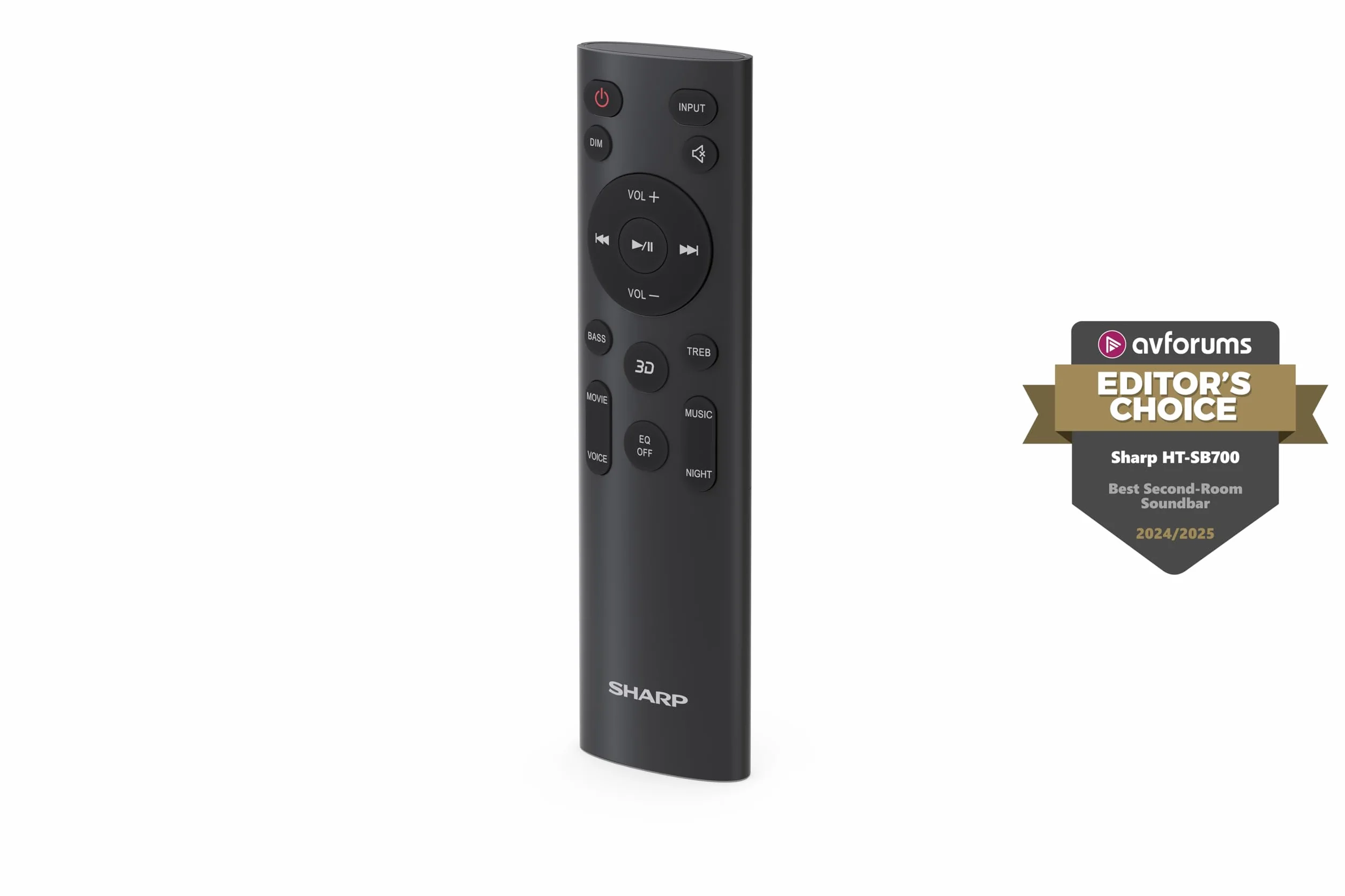 Sharp HT-SB700 Soundbar, Czarny/Szary, 140 W