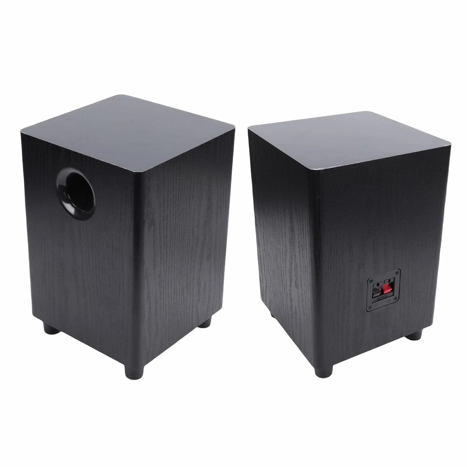 Annadue Subwoofer Domowy 100 W, 6,5 Cala Moc 100 W Mocny Bas Pasywny Subwoofer o Dużej Mocy do Kina Domowego Studio Audio, Plug and Play