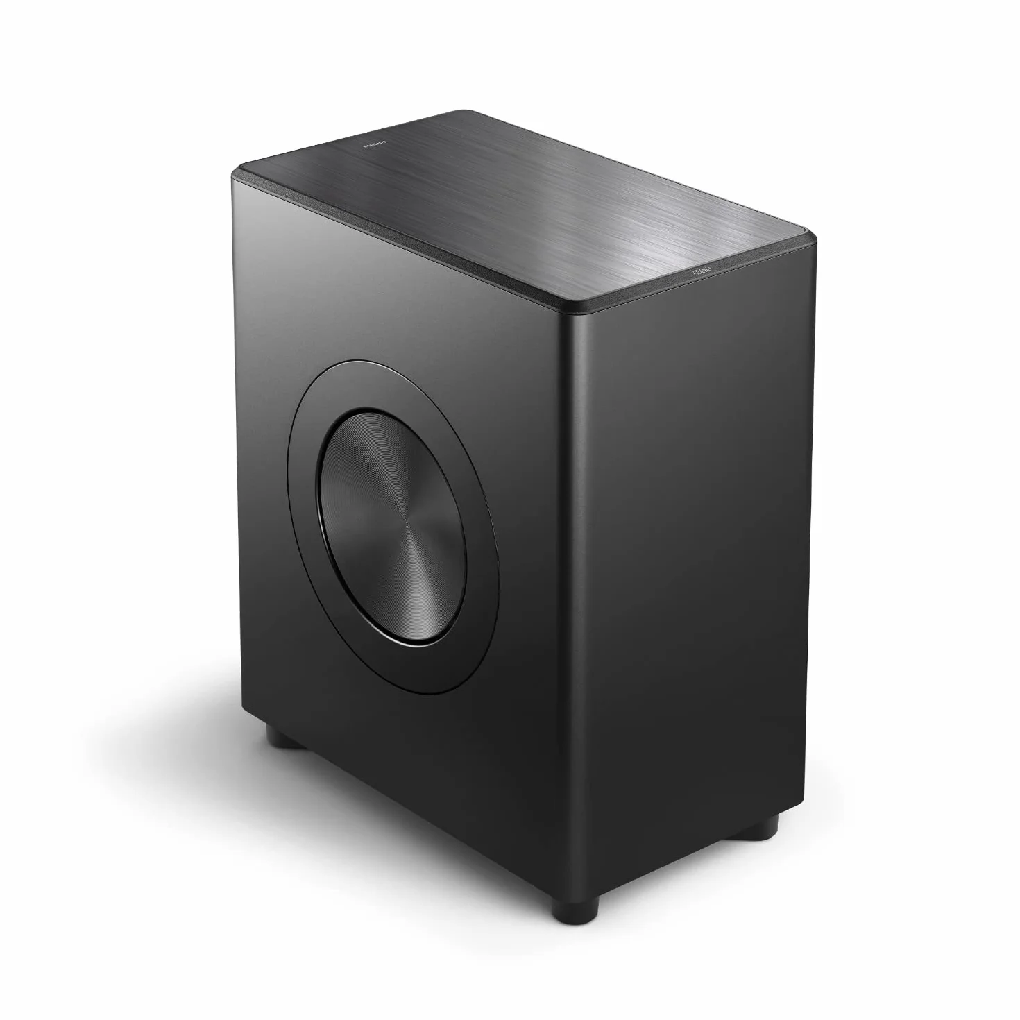 Philips FW1 | Bezprzewodowy Subwoofer | Cinematic Sound | Głębokie basy | Piękne Wzornictwo | moc wyjściowa 420 W | Czarny